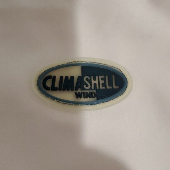 Adidas large pink and white climashell windbreaker short sleeve jacket - Picture 8 of 8